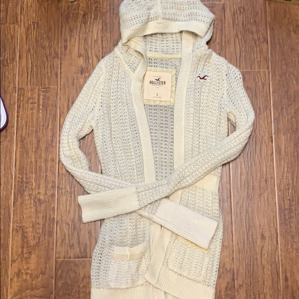 Cream cardigan